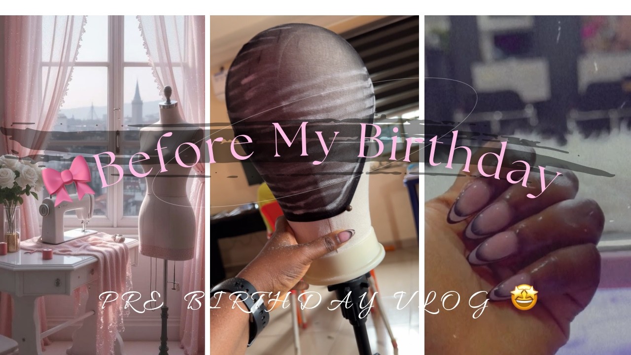 Birthday Prep Vlog 2025 | Calm, Productive & Relatable week in my life 🎀💅🎉