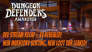 DDA Dev Stream Recap! EV Revealed, New Inventory Filters!