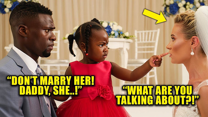 Little Girl Walks Down Aisle, Tells Her Dad “Don’t Marry Her” — Moments Later, Police Arrive