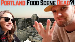 Is the Portland Oregon Food Scene Dead? Full Downtown Food Tour Guide, Trucks, Review, Vlog 2021