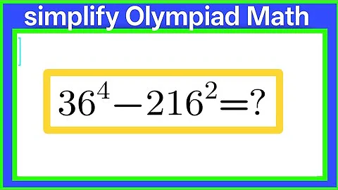 Simplify Olympiad Math problem | step -by-step explanation 
