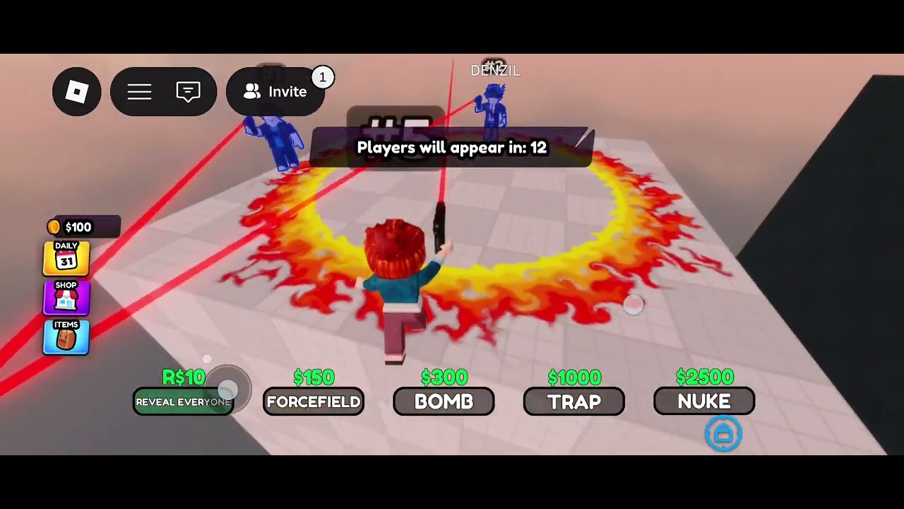 Je teste le nouveau jeu