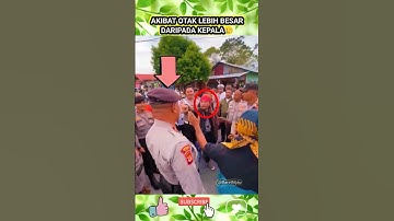 KETIKA OTAK LEBIH BESAR DARIPADA KEPALA🥲#polisi#polri#tni#tniad#army#shorts#short#barethijau123#fyp