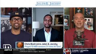 [FULL] Jalen & Jacoby Chris Bosh & Jalen react to Lakers vs Suns Game 6, LeBron ready to bounce back