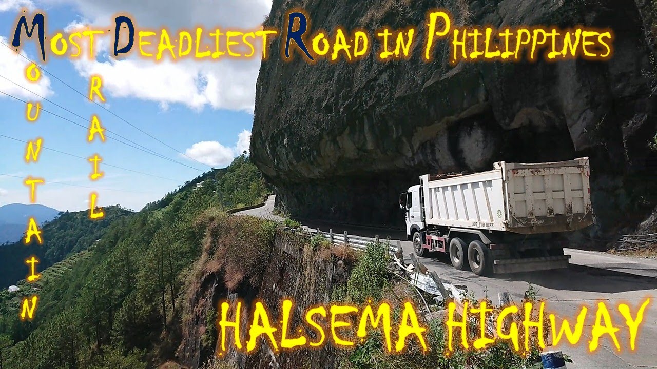 Most Deadliest road in Philippines Baguio Bontoc Road Mountain
