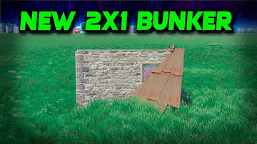 NEW META BUNKER 2X1 In Rust | Rust Building Tutorial 2023