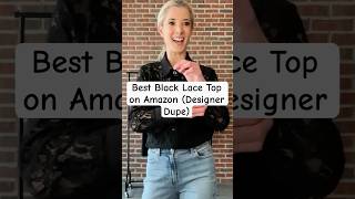 Sophisticated Lace Button Down Women's Amazon Fashion Must See #amazonfashion #designerinspired