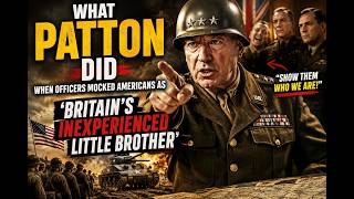 Patton’s Brutal Response When British Officers Mocked American Troops