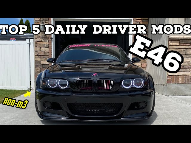 First 5 performance mods to do on your E46 Street build - BMW n/a custom  Revmatch tune daily driver 