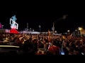 "Знаешь ли ты" певицы Максим. поют фанаты Спартака возле "Открытие Арена"