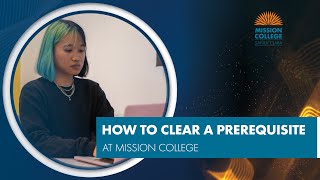How to Clear a Prerequisite