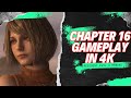 Full Chapter 16 gameplay (Story End) - RESIDENT EVIL 4 REMAKE in 4K | XSX, No Commentary