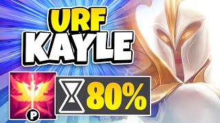 *40 KILLS* KAYLE IS THE HIGHEST WINRATE CHAMP IN URF AND I SHOW YOU WHY