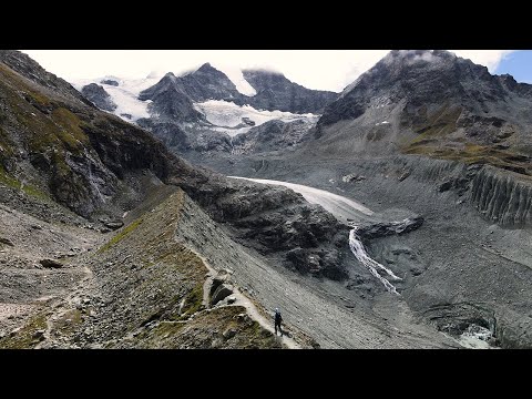 Silent Hiking Alone on the Haute Route