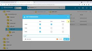 How to work with the DirectAdmin File Manager