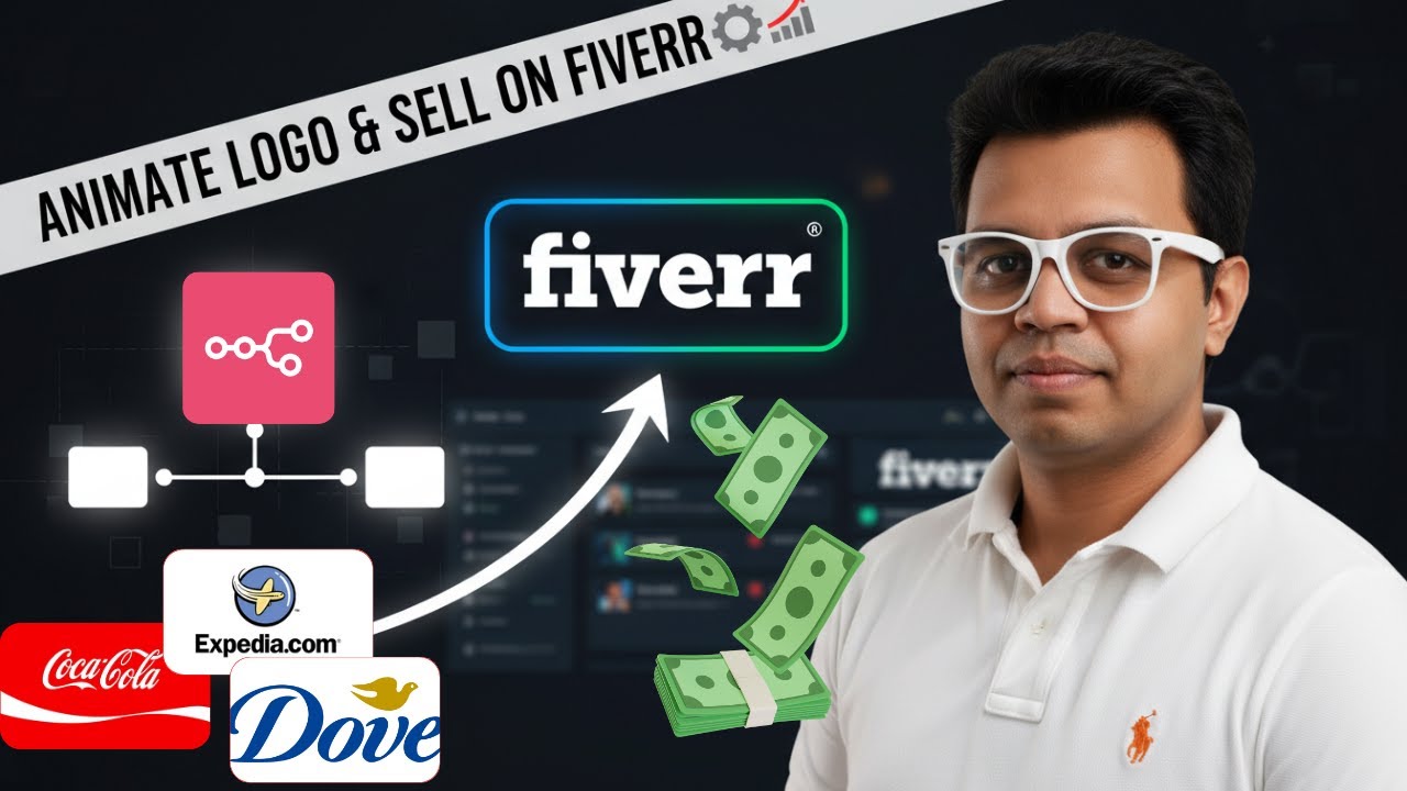 Create Animated Logo FAST Using AI & Sell on 
