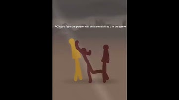 POV: u fight the person with the same skill as u in the game #meme