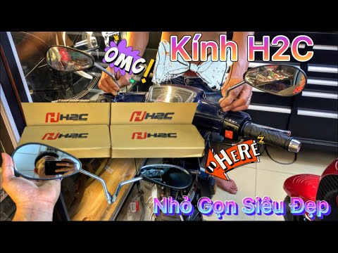 Video Review Kính H2C Giọt Nước Nhỏ Gọn Chân Xi Bóng Siêu... - youtube