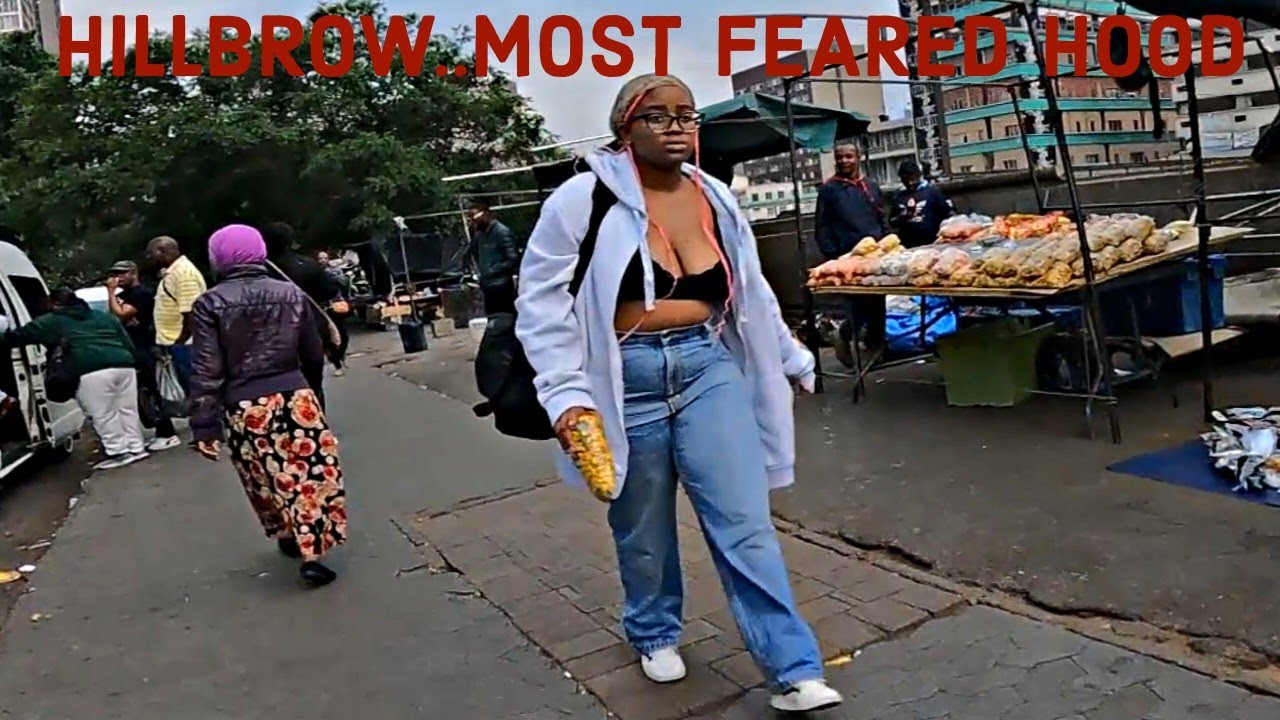 Inside The Most Feared Hood in Johannesburg at Night HILLBROW 🇿🇦 ( warned not to walk here at night)