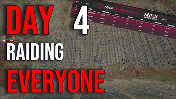 RAIDING EVERYONE AND BECOMING NR 1 ON LEADERBOARD - INX 4MAN - ARK: Survival Evolved