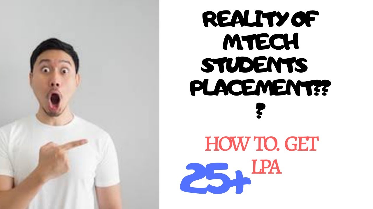 Placement reality of M.Tech (All branches) at IIT Guwahati - YouTube