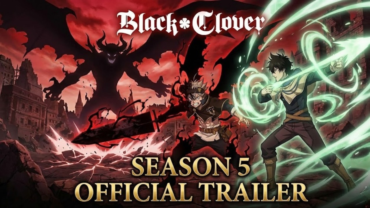 BLACK CLOVER: Season 5 (2026) | OFFICIAL TEASER — When Darkness