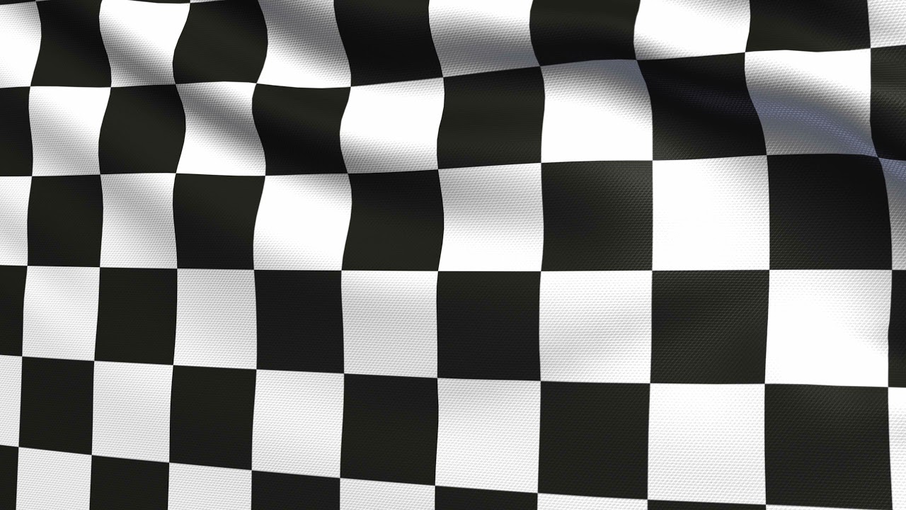 Auto Racing Checkered Race Flag Animation | 4k | Flags of the World ...