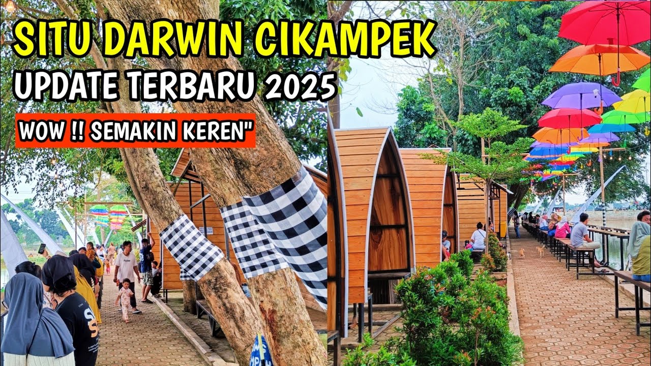 SITU DARWIN CIKAMPEK  || semakin banyak spot foto yang keren || Wisata Karawang