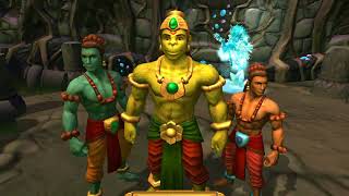 Hanuman vs mahiravana game finally win screenshot 5