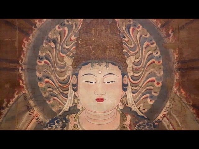 美品 掛け軸 大日如来像 仏画 根津美術館 重要文化財 仏教美術 根津美術館 大日如来像(重文.平安後期) 中尊寺・地蔵院に伝来したと云