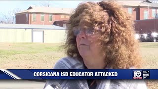 Corsicana ISD employee attacked at same school where assistant principal was blinded by student