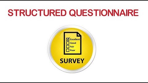 How to make a research questionnaire