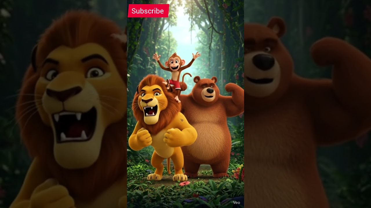 🐒🔥The Little Hero of the Jungle Chiku:# The Brave Monkey Jungle’s