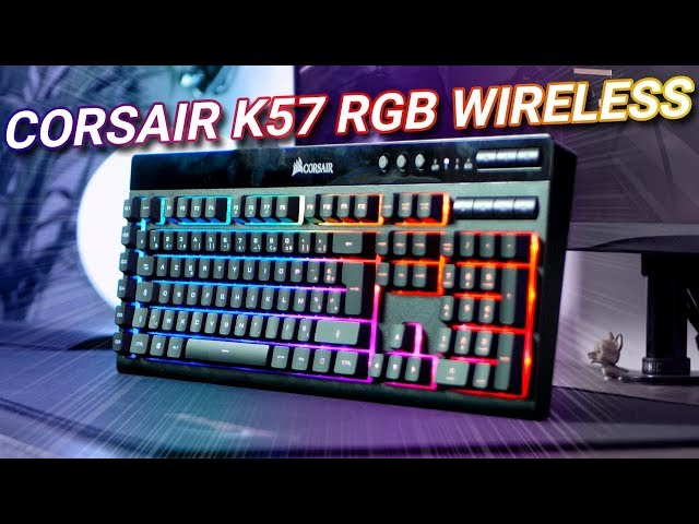 Test du Corsair K57 RGB Wireless : clavier sans fil avec dômes en caoutchouc