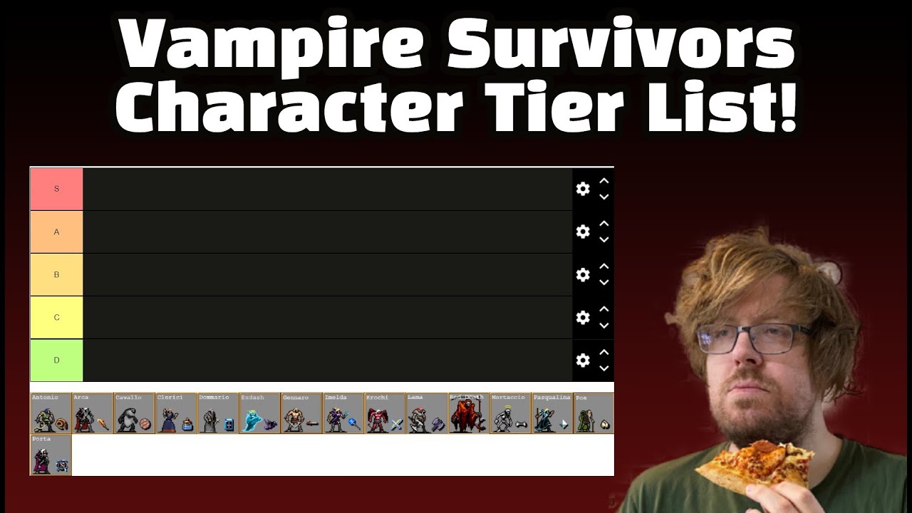 Vampire Survivors: Every Character, Ranked By Their Difficulty