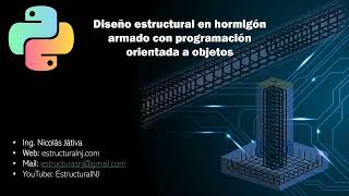 Diseño en Hormigón Armado con Programación Orientada a Objetos | Curso en Python