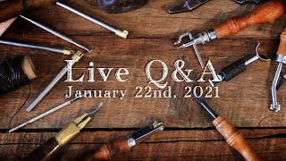 Patreon Live Q&A January 22nd 2021