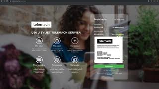 Uputstvo za registraciju na portal Moj Telemach