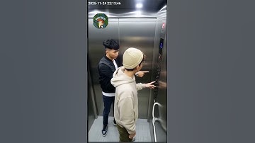 Nhóm bạn ấn nút tầng lạ trong tháng máy, đến khi mở ra ai cũng rùng mình  #shorts