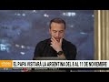 EL PAPA LEÓN XIV anunció su VISITA a ARGENTINA