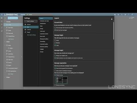 Outlook Web Enable Disable Focused Inbox in M365 Suite | LoneSync