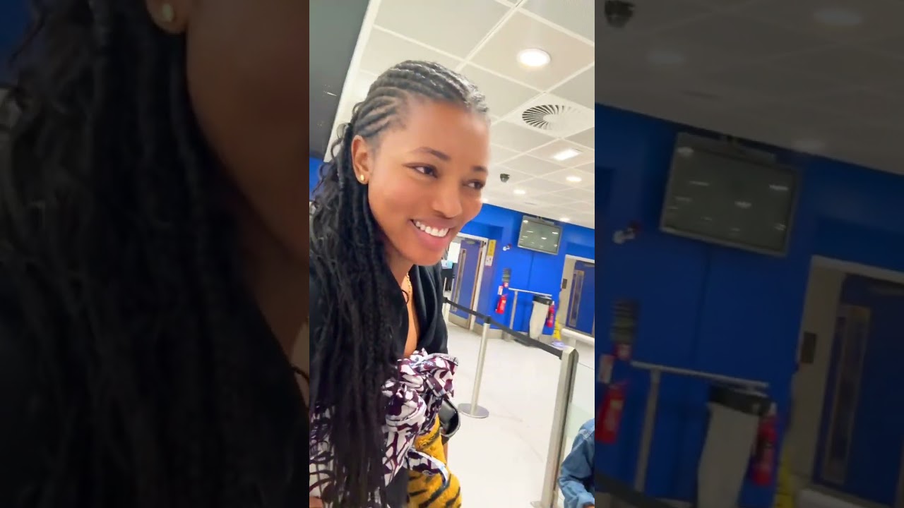 At the airport / travel with us to Nigeria 🇳🇬