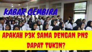 Apakah P3K Sama Dengan Pns Dapat Tunjangan Kinerja?