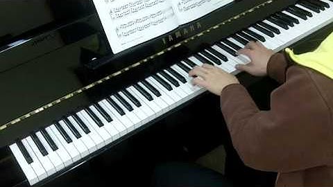Bastien Piano Basics Level 3 Technic No.28 Finger Extension Study 1 (P.26)