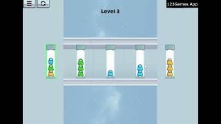 Impostor Sort Puzzle Game Gameplay & Walkthrough | Free at 123Games.App screenshot 1