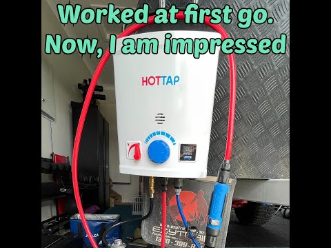 Testing a Joolca HotTap V2 on a 468g disposable gas canister.