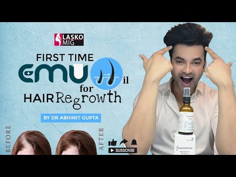 First time EMU Oil for Hair Regrowth by Dr Abhinit