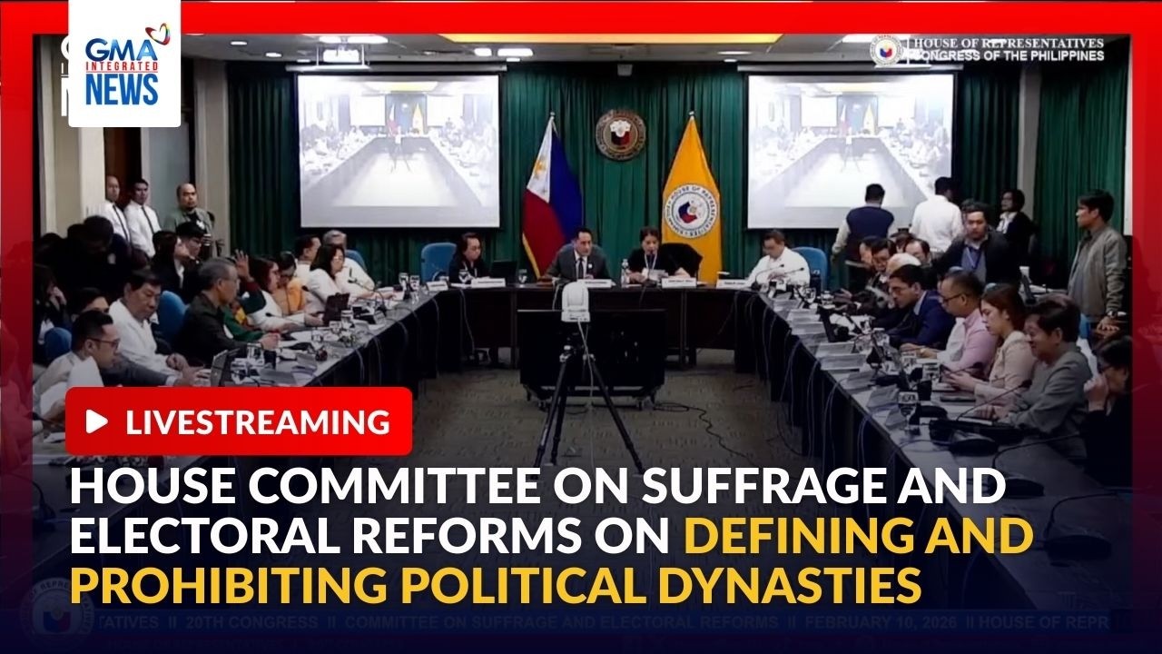 LIVE - House Committee on Suffrage & Electoral Reforms on defining ...