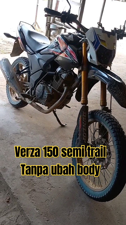verza 150 semi trail tanpa rubah body #verza150 #verza #modifikasimotor