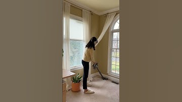 quick organizing of my cozy home office! 🪴🖥️🌸 #shorts #desksetup #homeoffice